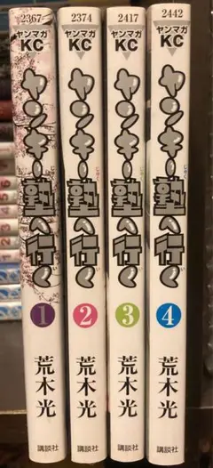 ヤンキー塾へ行く 完結 全巻セット 1-4巻 荒木光