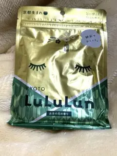 京都限定 LuLuLun お茶の花の香り フェイスマスク