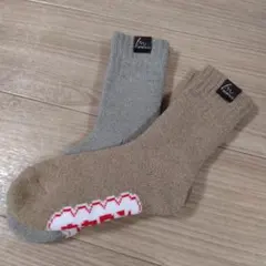 【新品未使用】ホカロン　MUMU&Co 裏総パイル起毛ソックス （2足セット）