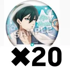 ブルーロック　星座トレーディング　缶バッジ　糸師凛　アップ　40個セット ブルーロック 星座トレーディング 缶バッジ 糸師凛 アップ 40個