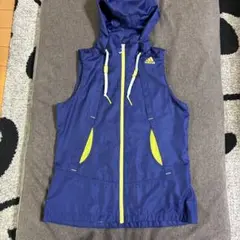 adidas CLIMAPROOF フード付きベスト 36/34