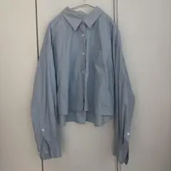 値下げ！IENA ライトブルー 長袖シャツ