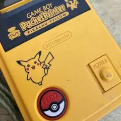 任天堂 ポケットプリンタ ピカチュウイエロー ゲームボーイ用