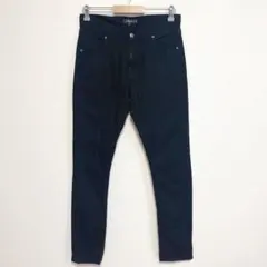 インプローブス スリムフィット ブラックスキニーデニム ジーパン パンツ Mのサムネイル