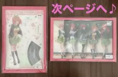 きゃらっとくじ 五等分の花嫁 ごと嫁 アクリルパネルスタンド 一花 四葉 五姉妹