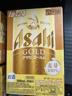 Asahi GOLD アサヒ ゴールド 500ml 24缶入のサムネイル