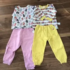 キャラクター柄 UNIQLO パジャマセット 100cm