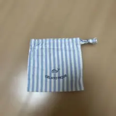GELATO PIQUE ストライプ巾着ポーチ