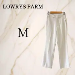 ローリーズファーム【M】フレアパンツ スラックス センタープレス 美脚 脚長効果