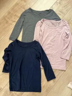 HEATTECH アンダーシャツ 110サイズ 3色セット