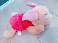 ディズニーリゾート　プーさん　ピグレット　ぬいぐるみ　もふもふ　寝顔