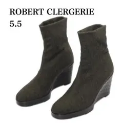 ROBERT CLERGERIE ロベール・クレジュリー 茶系 未使用品　5.5のサムネイル
