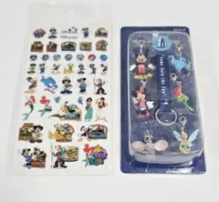 ★レア★東京ディズニーリゾート ストラップセット、おまけのシール