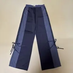 クラシカルエルフ サイドラインパンツ M 黒×グレーのサムネイル