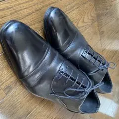 Hilton 手作りビジネスシューズ 43 ダークブラウン - メルカリ