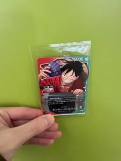 一番くじ ONE PIECE モンキー・D・ルフィ プロモカード