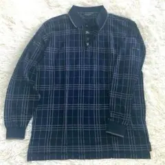 バーバリーゴルフ BURBERRY GOLF 刺繍ポロシャツ メンズ L ノバ