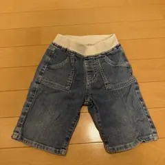 miki HOUSE デニム ハーフパンツ 90センチのサムネイル