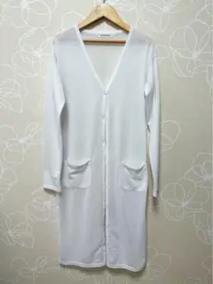 美品 SPIRALGIRL スパイラルガール シアー ロングカーディガン Fのサムネイル