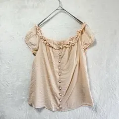 JILLSTUART/カットソー ブラウス/S/フリル ボタン かわいいのサムネイル