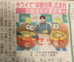 なぁ様専用　セット) 7/15中日スポーツなど　SnowMan 宮舘涼太