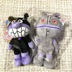 バイキンマン　ダダンダン　ぬいぐるみ　プリちぃビーンズ　2体セット