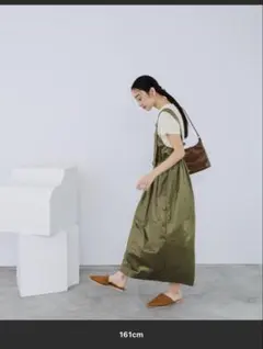 美品‼️試着のみ　KBFミリタリージャンバースカート　サロペット フリーサイズのサムネイル