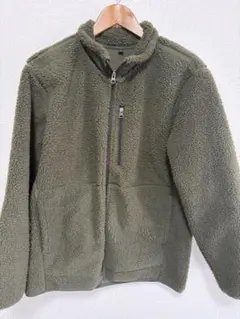 無印良品：ボアフリースジャケット　 Lサイズ