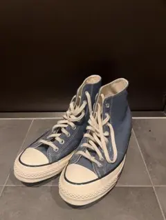 美品 Converse Chuck Taylor ブルーハイカット 27.0cm