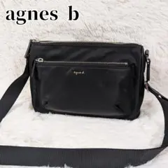 極美品✨アニエスベー agnès b. ショルダーバッグRAS13-03ブラック 