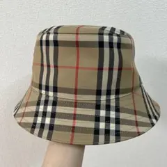BURBERRY チェック柄 バケットハット Sのサムネイル