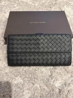 BOTTEGA VENETA イントレチャート ダブルホック長財布