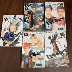 ハイキュー!! 11、13、14、15、16の巻 セット