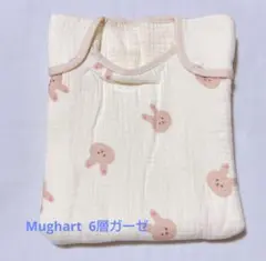 ❤可愛い❤スリーパー 　赤ちゃん 6層ガーゼ　100%　コットン　ウサギ柄