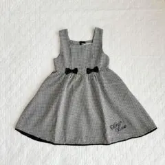 【美品】mezzo piano ジャンパースカート ワンピース 130