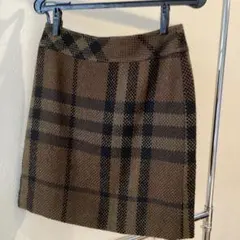 バーバリー　膝丈スカート
