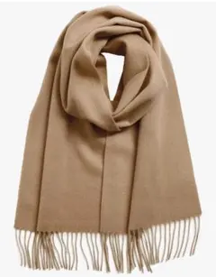 新品 カシミヤ 100% マフラー ストール 上質 エレガント 通勤 ベージュ