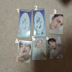 seventeen カード 6枚セット