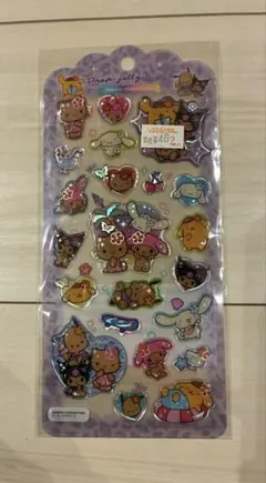 正規品　ドロップジュエリーシール　日焼けサンリオ