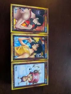 ONE PIECE ミニパズル 150ピース　チョッパー　ルフィ　エース
