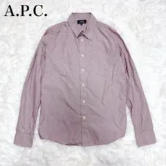 A.P.C. アーペーセー レギュラーカラーシャツ XS 日本製生地 胸ポケット