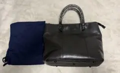 髭　トートバッグ 収納袋付き