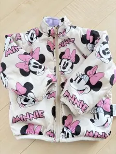 【美品】BABYDOLL ミニーマウス 中綿ジャケット 90cm