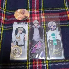 WIND BREAKER　ウィンブレ　梶蓮　缶バッジ／ブックマーク３点