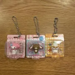 サンリオキャラクターズ ブリスターコレクション マスコット 3種