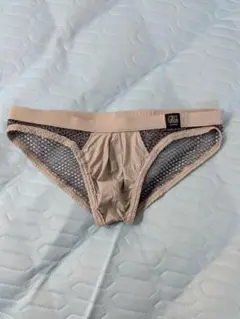 GREGG HOMME メンズ ビキニ ベージュ メッシュ