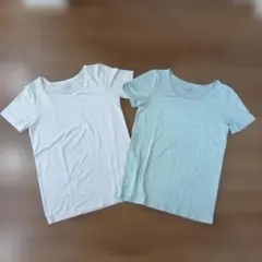 ユニクロ ヒートテック 半袖 130センチ 2枚セット