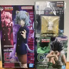 一番くじ　HUNTER×HUNTERゴン　ネフェルピトー　コムギ　おまけ12個