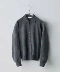 WYM T/C BASIC KNIT SHIRT CARDIGAN