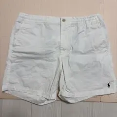 ラルフローレン　ホワイトショートパンツ